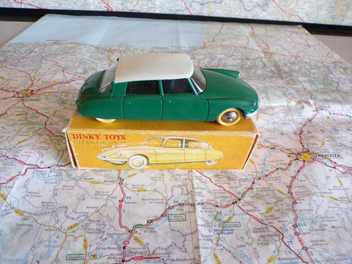2CV Citroën Dinky Toys - Atlas 1/43 - Réf 011500 - Orange - Occasion En Boîte