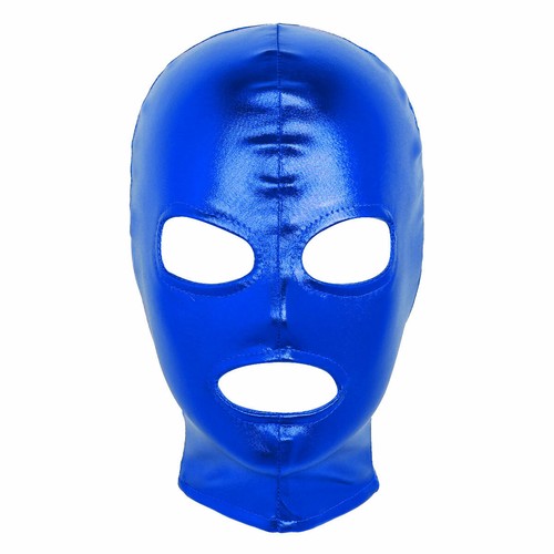 Unisex Blindfold Face Cover Cosplay Costume Zentai Hood Open Eye Mouth Headgear - Picture 48 of 170