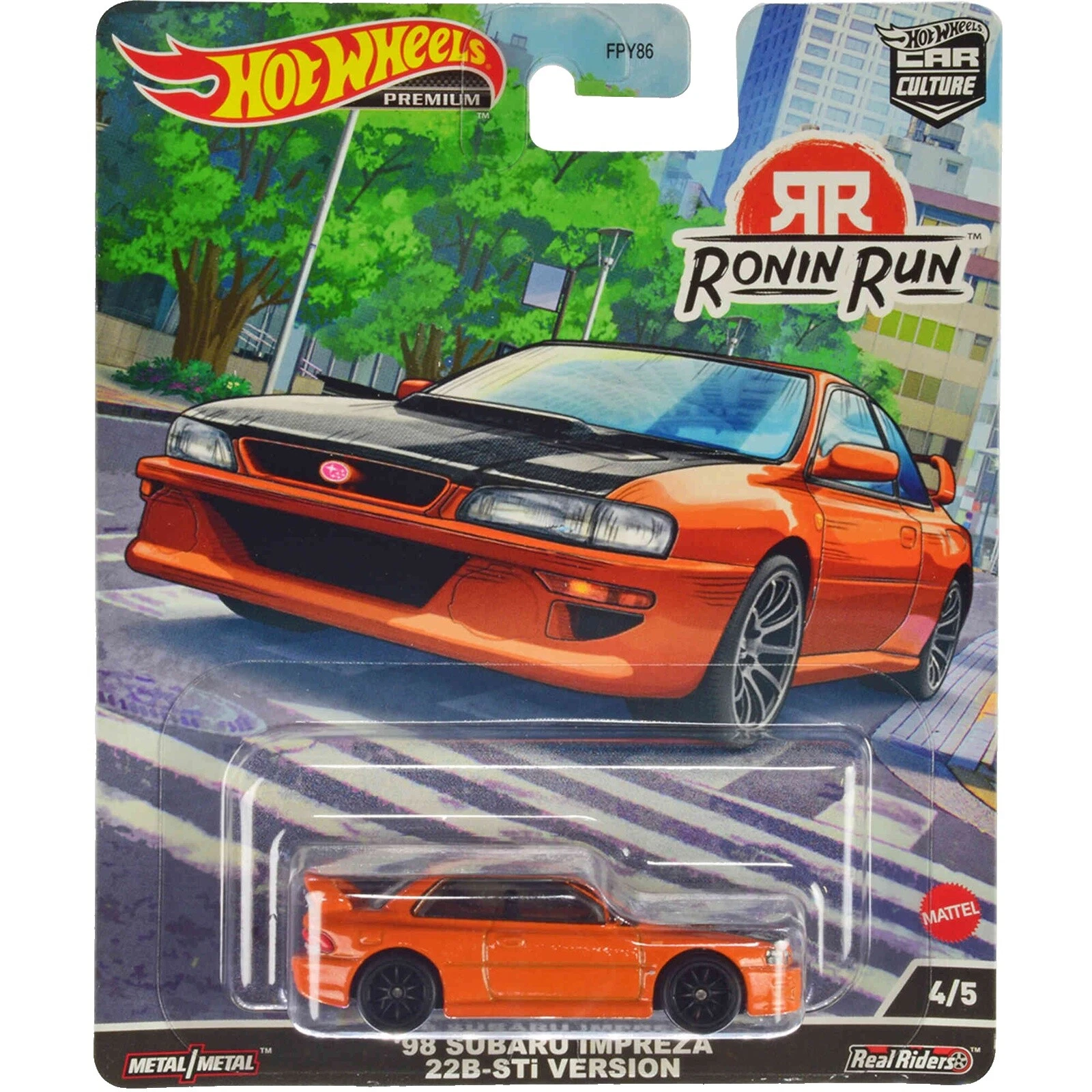 Fabricación de contemporáneo Hot Wheels Subaru coches diecast