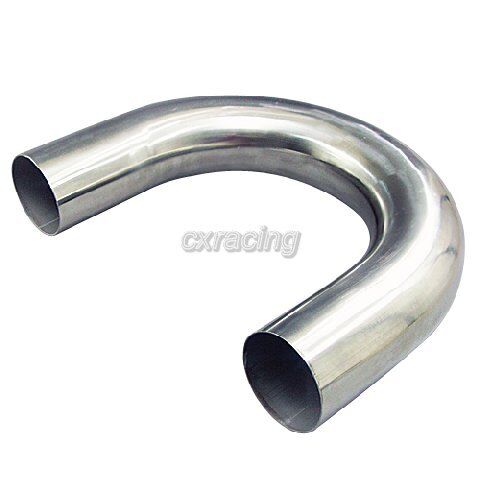 CXRacing 4" 180 U Mandrel Bend Pipe Tubing Tube  304 Stainless Steel - 第 1/1 張圖片