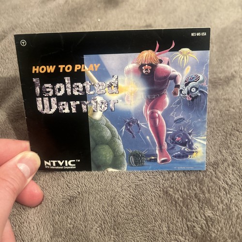 Isolated Warrior NES Nintendo 1991 Original Manual Only