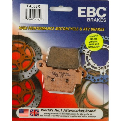 1721-0599 EBC FA368R Long-Life Sintered ''R'' Brake Pads Same Day Shipping!