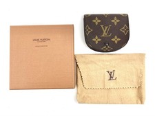 Authentic LOUIS VUITTON Porte Monnaie Gousset Coin Purse Wallet Monogram Vintage