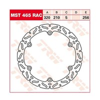 TRW Bremsscheibe (FüR: Honda CBR 500 R ABS PC44 13-16 Vorne )