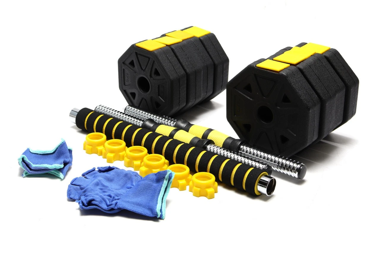 ZYCKWXS Adjustable Dumbbells Set, 20lbs