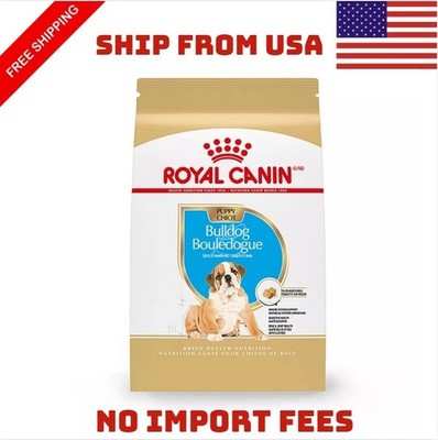 Royal Canin Breed Health Nutrition Bulldog Puppy Dry Dog Food, 30 lbs.