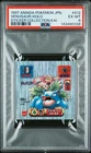 1997 AMADA POKEMON JAPANESE #412 VENUSAUR HOLO STICKER COLLECTION KAI PSA 6 MINT