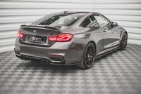 Maxton Design Heckansatz Diffusor Passend FüR Bmw M4 F82 Schwarz Hochglanz