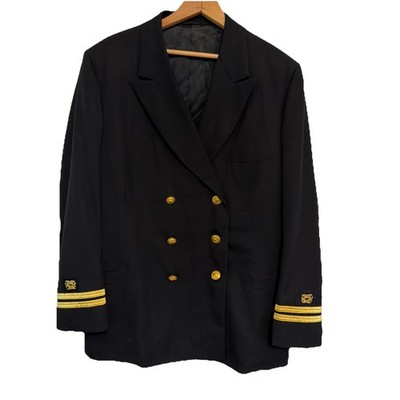 Vintage USN Naval Officers Jacket Civil Engineer Rating Size 42