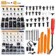 Automotive Plastic Retainer Clips Assortment