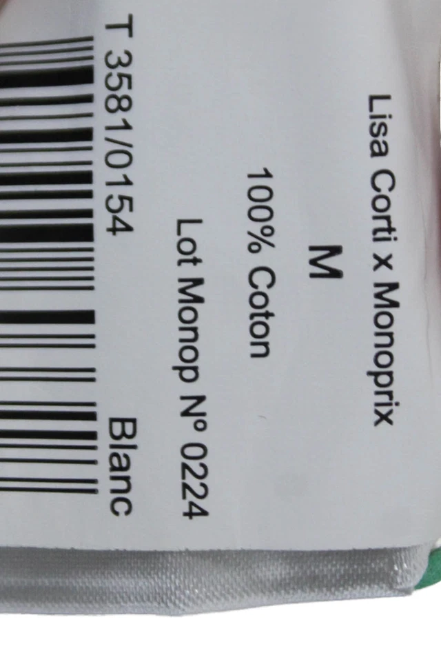 Lisa Corti Womens Cotton Tropical Print Buttoned Tiered Maxi Dress Beige Size M - Image 4 of 4