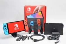 [Used] Nintendo Switch OLED Model 2021 [Joy-Con(L)Neon Blue/(R)Neon Red]