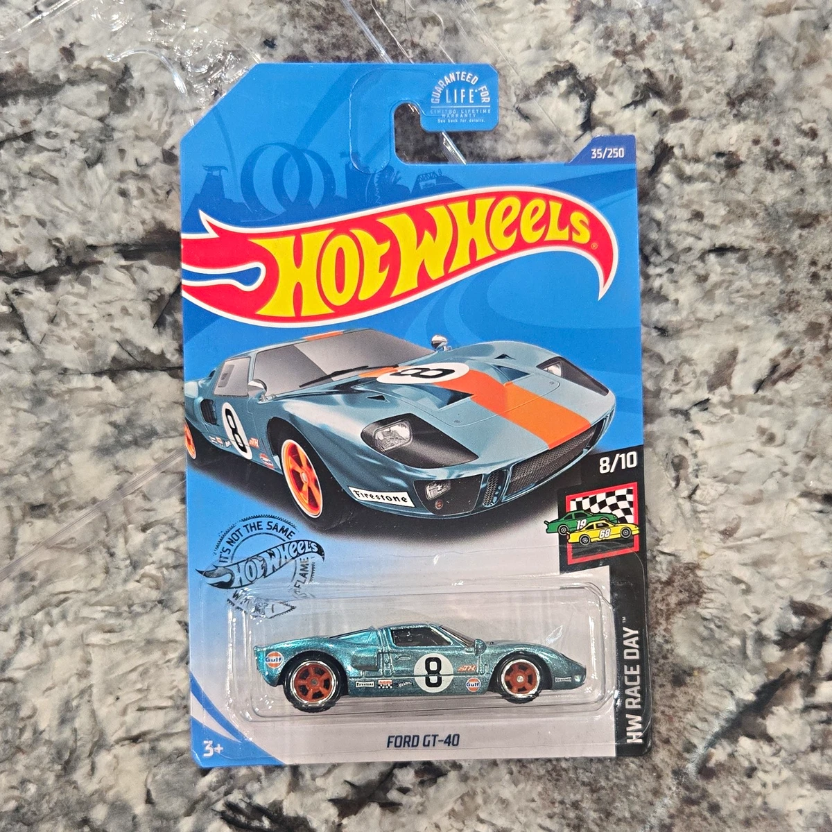 Hot Wheels Ford GT40 Contemporary Manufacture Diecast Cars, Trucks