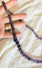 graduated amethyst quartz beads for jewelry making