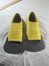 TYR Burner EBP 89A Yellow Size M 7-9 US 40-42 EUR Training Swim Fins 