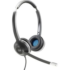 Headset Cisco CP-HS-W-532-RJ 532 Wired Dual Headset with Quick-disconnect Coiled