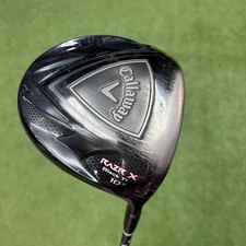 Callaway Razr X Black Ti 10.5 Driver Pro Launch 60 Reg Flex (Small Crack)
