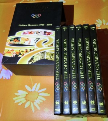 The Olympic Series - Golden Moments 1920-2002 - 6 DVDs in Box