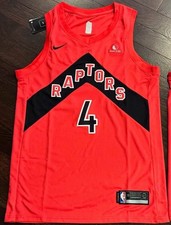 NBA Basketball Toronto Raptors Scottie Barnes #4 Icon Edition Jersey Small NWT