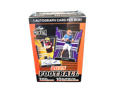 2025 Leaf METAL Football Blaster Box - Factory Sealed - LCS Sale