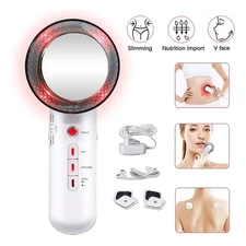 Multifunctional Beauty Slimming Device EMS RF Ultrasonic for Body Skin + US Plug