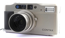  NEAR MINT / ALL WORKS CONTAX TVS Point  Shoot 35mm Film Camera From JAPAN
