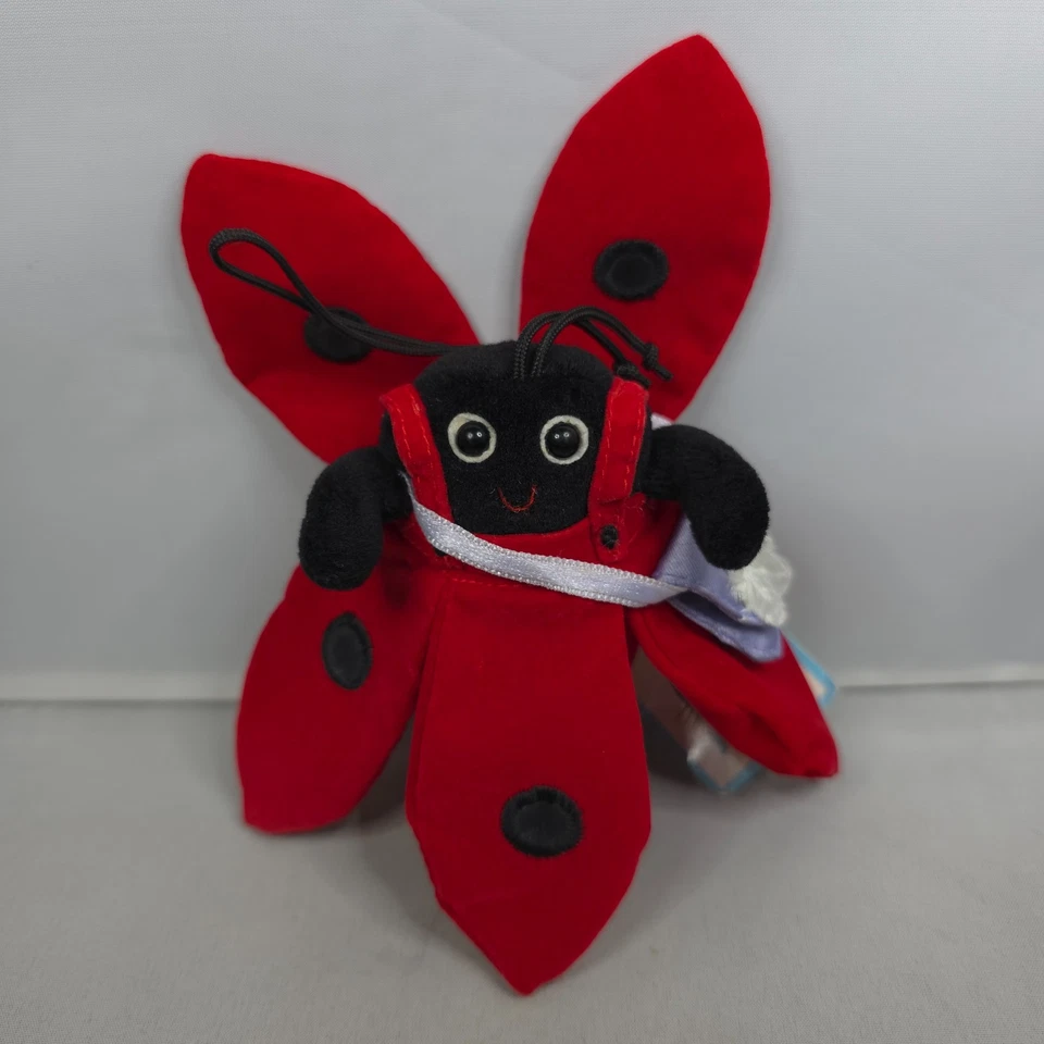 BNWT Jellycat - Lady Bird - Tiny Plush Soft Toy 4" Kitsch Ladybug/ Ladybird VTG - Image 3 of 4