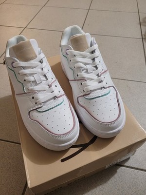 Karl Kani 89 Up Logo PRM Schuhe Turnschuhe Sneakers weiß bunt Würfel Gr. 39 NEU