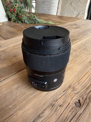Sigma 35mm F1.4 ART DG HSM Lens for Nikon (Black)