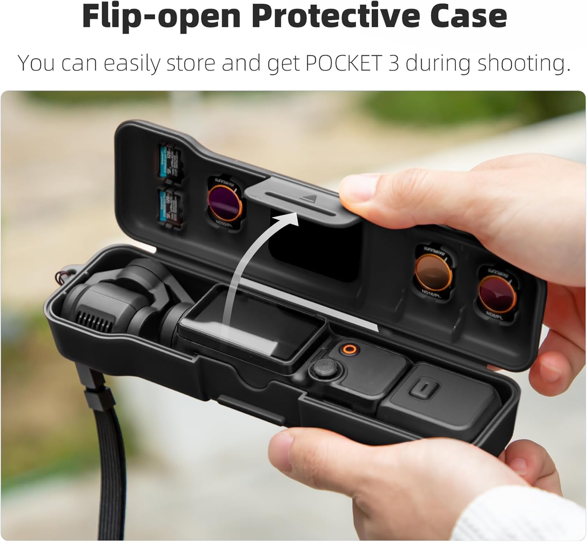 Travel Waterproof Case for Dji Osmo Pocket 3 Creator Combo 
