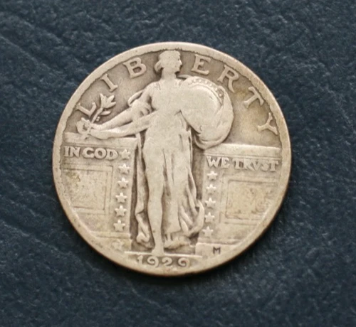 1929 STANDING LIBERTY QUARTER *VERY GOOD DETAILS*