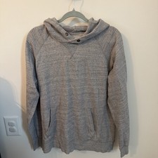 American Eagle Size M Healther Grey Pullover Hoodie Long Sleeve