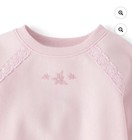 The Children’s Place Toddler Girls Rose Mist  Crochet Fleece 2 PC Set Size 5T — photo 6