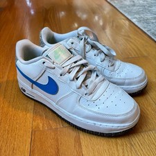 Nike Air Force 1 LV8 GS Youth 6.5 Blue Mint/White Sneakers DR3098-100