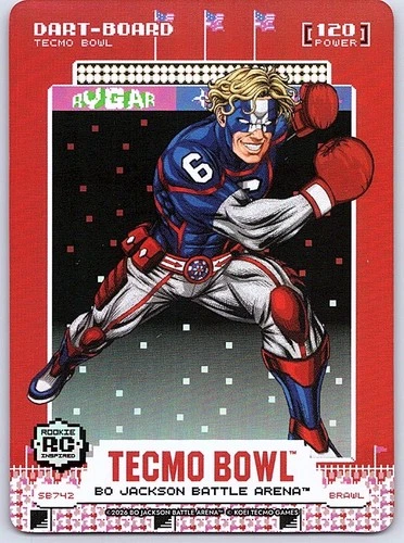 2026 Bo Jackson Battle Arena Tecmo Bowl Dart-Board Brawl Scoreboard🔥🔥