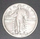 1921 Standing Liberty Quarter Fine Condition