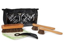 Mens Deluxe Travel Pack Pro Shine Kit Black One Size