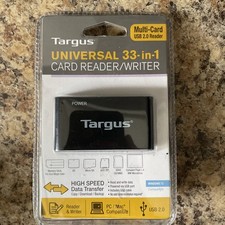 Targus - Universal 33-in-1 Card Reader / Writer USB 2.0 - -New