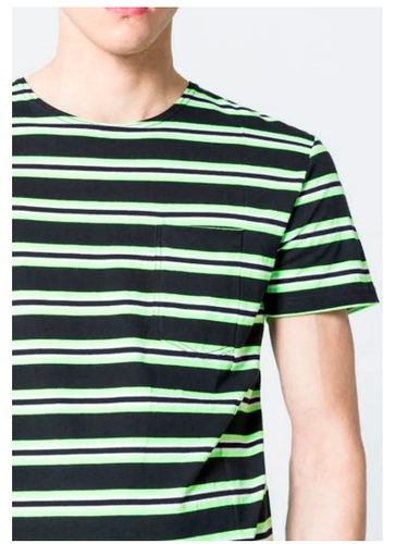 Striped T-Shirt, Mens Streetwear 