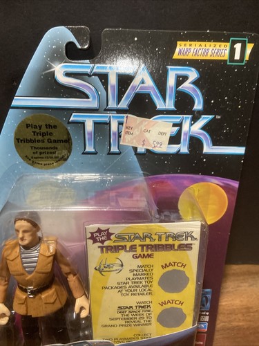 Playmates 1997 Star Trek Figur Neu in OVP - Warp Factor 1 Tribbles Constable Odo - Bild 3 von 4