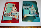 Frigidaire Refrigerator & Oven Promo Post Card Lot Kitchen Girl Ad 1959