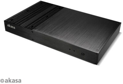 Akasa Galileo Thin-MITX T, schwarz