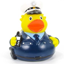 Police Officer First Responder Rubber Duck