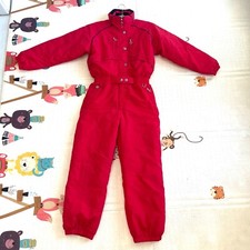 RARE Vintage Flirt By FERA Ones Piece Snowsuit Snow Ski Suit Made In Hongkong