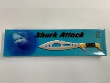 Vintage Chipaway Cutlery Hunting Knife Shark Attack 20" CW-48-H Stainless Steel