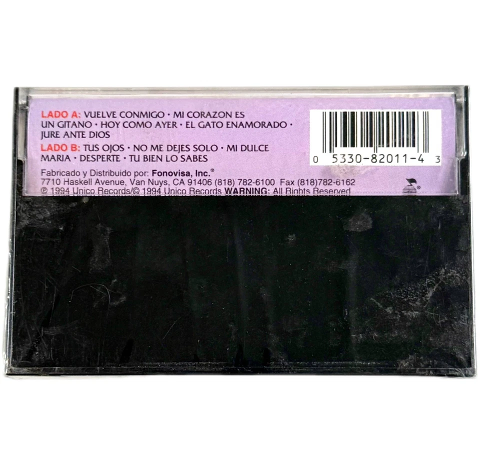 LOS FUGITIVOS Corazon Gitano (Cassette Tape, 1994) Sellado Regional Mexican NEW - Image 2 of 4