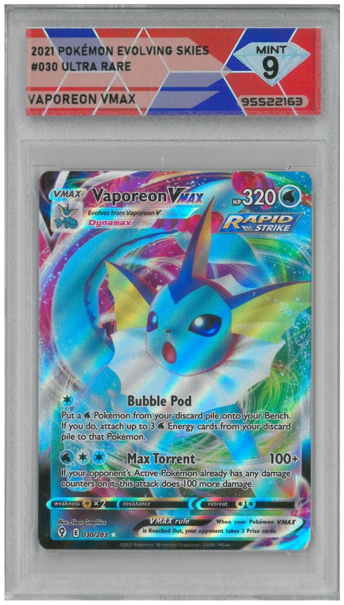 Vaporeon VMAX トレーディングカード Vaporeon VMAX · Evolving Skies (EVS) #030 ‹ PkmnCards