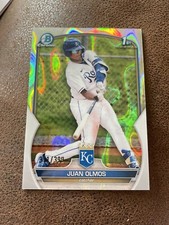 2023 Bowman Chrome Prospect Lava #BCP-136 Juan Olmos /399 - Kansas City Royals