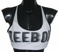 Damen Sport Bh Reebok CY8136 Weiss Hero Racer Brand Read Bra Gr. S 36 Neu
