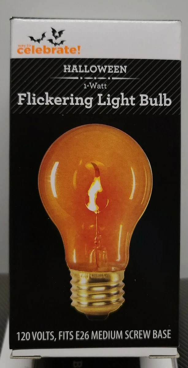 1 watt flickering light bulb online